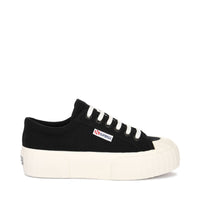 2631 Stripe Platform | Black-White Avorio