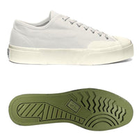 2432 Works Low Cut Cotton Canvas | White-Off White