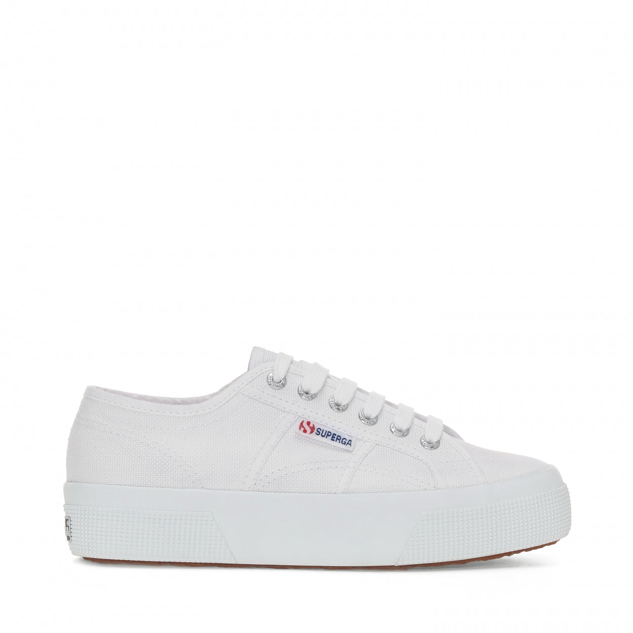 Superga sale wit platform