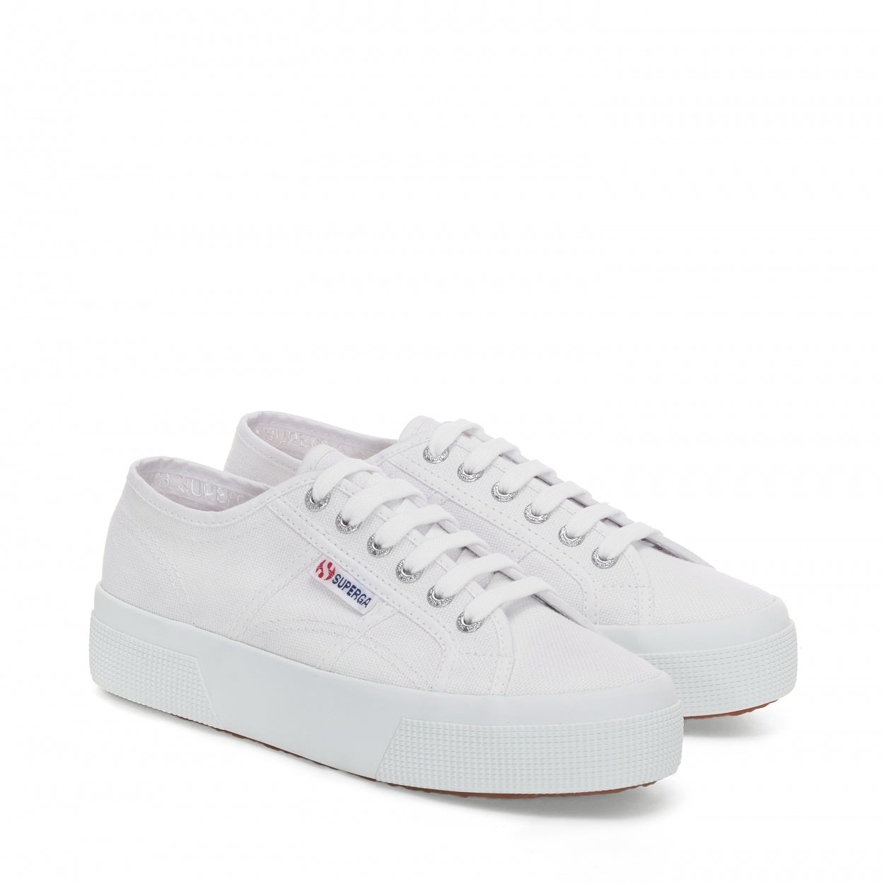 Superga shop wit platform